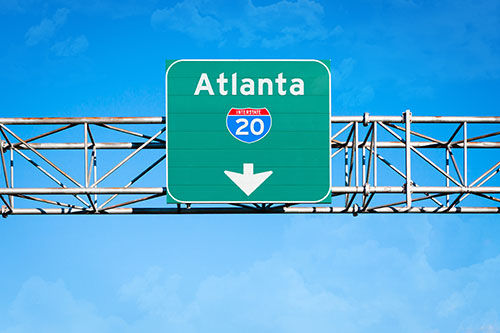 atlanta freeway sign